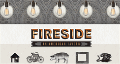 Desktop Screenshot of firesidetavern.com